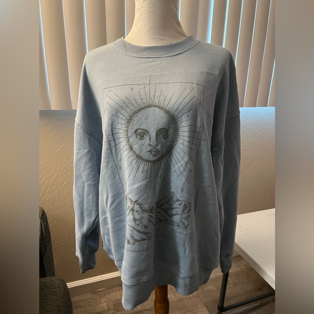 New American eagle oversized crewneck